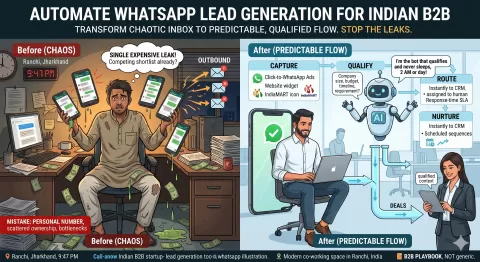 Automate WhatsApp Lead Generation