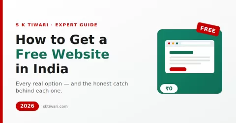 How to Get a Free Website in India